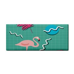 Behance Feelings Beauty Flamingo Bird Still Life Leaf Green Pink Red Cosmetic Storage Cases by Mariart