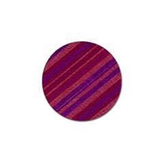 Maroon Striped Texture Golf Ball Marker (4 Pack)