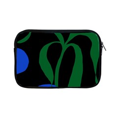 Flower Green Blue Polka Dots Apple Ipad Mini Zipper Cases by Mariart