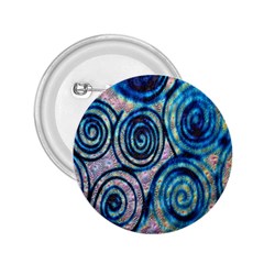 Green Blue Circle Tie Dye Kaleidoscope Opaque Color 2 25  Buttons by Mariart