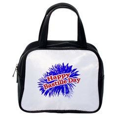 Happy Bastille Day Graphic Logo Classic Handbags (one Side) by dflcprints
