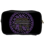 Ornate mandala elephant  Toiletries Bags 2-Side Front