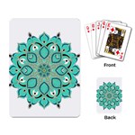 Ornate mandala Playing Card