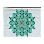 Ornate mandala Cosmetic Bag (XL)