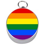 Pride rainbow flag Silver Compasses