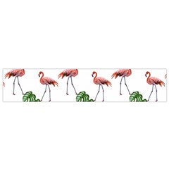 Flamingosandleaves Flano Scarf (small) by LimeGreenFlamingo