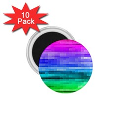 Pretty Color 1 75  Magnets (10 Pack) 