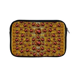 Angels In Gold And Flowers Of Paradise Rocks Apple Macbook Pro 13  Zipper Case by pepitasart