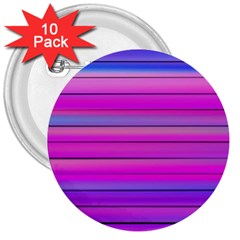 Cool Abstract Lines 3  Buttons (10 Pack) 