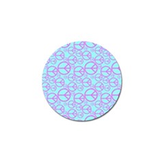 Peace Sign Backgrounds Golf Ball Marker by BangZart