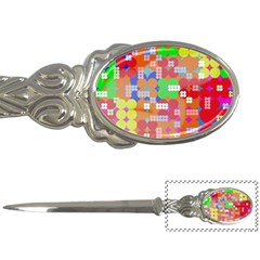 Abstract Polka Dot Pattern Letter Openers by BangZart