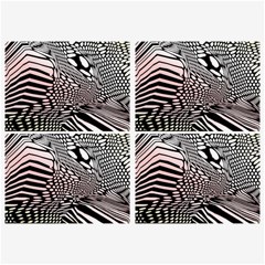 Abstract Fauna Pattern When Zebra And Giraffe Melt Together Belt Buckles by BangZart