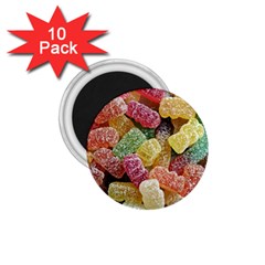 Jelly Beans Candy Sour Sweet 1 75  Magnets (10 Pack)  by BangZart