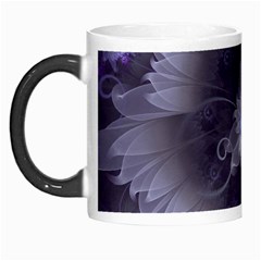 Amazing Fractal Triskelion Purple Passion Flower Morph Mugs by jayaprime