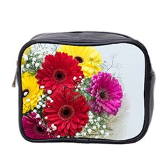 Flowers Gerbera Floral Spring Mini Toiletries Bag 2-side