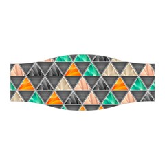 Abstract Geometric Triangle Shape Stretchable Headband by BangZart