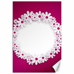 Photo Frame Transparent Background Canvas 12  X 18  