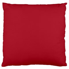 Usa Flag Red Blood Red Classic Solid Color  Standard Flano Cushion Case (two Sides) by PodArtist
