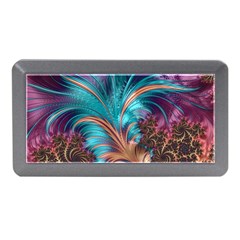 Feather Fractal Artistic Design Memory Card Reader (mini) by BangZart