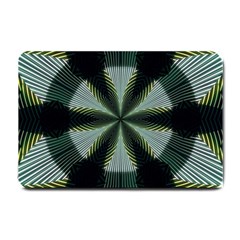 Lines Abstract Background Small Doormat  by BangZart