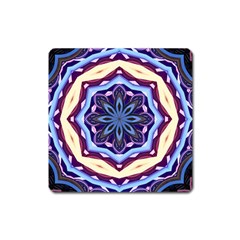 Mandala Art Design Pattern Square Magnet by BangZart