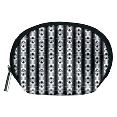 Pattern Background Texture Black Accessory Pouches (medium)  by BangZart