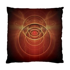 The Rusty Red Fractal Scarab Of Fiery Old Man Ra Standard Cushion Case (two Sides) by jayaprime