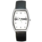 Bull terrier  Barrel Style Metal Watch