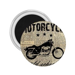 Motorcycle Old School 2 25  Magnets by Valentinaart