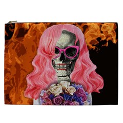 Bride From Hell Cosmetic Bag (xxl)  by Valentinaart