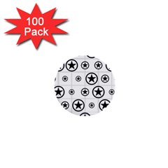 Army Stars 1  Mini Buttons (100 Pack)  by linceazul