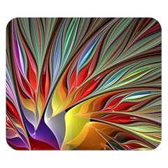 Fractal Bird Of Paradise Double Sided Flano Blanket (small)  by WolfepawFractals