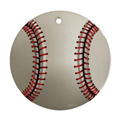 Baseball Round Ornament (two Sides) by BangZart