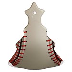 Baseball Christmas Tree Ornament (Two Sides) Front