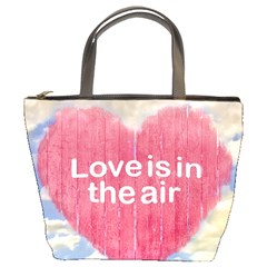 Love Concept Poster Design Bucket Bags by dflcprints