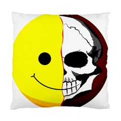 Skull Behind Your Smile Standard Cushion Case (two Sides) by BangZart