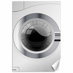 White Washing Machine Canvas 12  X 18   by BangZart