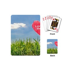 Love Concept Poster Playing Cards (mini)  by dflcprints