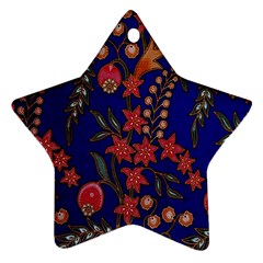 Texture Batik Fabric Star Ornament (two Sides) by BangZart