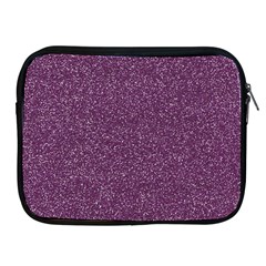 Purple Colorful Glitter Texture Pattern Apple Ipad 2/3/4 Zipper Cases by paulaoliveiradesign