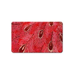 Red Peacock Floral Embroidered Long Qipao Traditional Chinese Cheongsam Mandarin Magnet (name Card) by BangZart