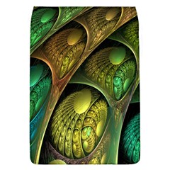 Psytrance Abstract Colored Pattern Feather Flap Covers (l) 