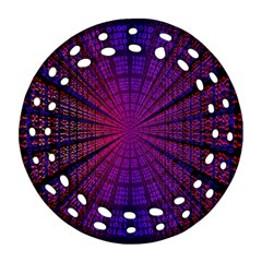 Matrix Round Filigree Ornament (two Sides)