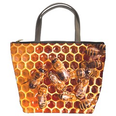 Honey Bees Bucket Bags by BangZart