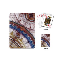 Fractal Circles Playing Cards (mini)  by BangZart