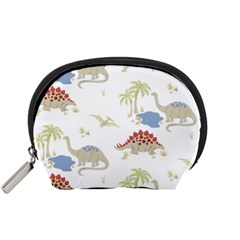 Dinosaur Art Pattern Accessory Pouches (small)  by BangZart