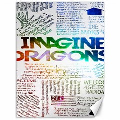 Imagine Dragons Quotes Canvas 36  X 48   by BangZart