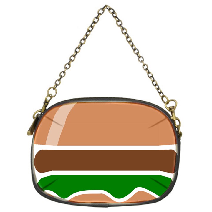 Hamburger Fast Food A Sandwich Chain Purses (One Side) 