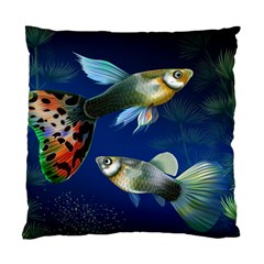 Marine Fishes Standard Cushion Case (one Side) by BangZart