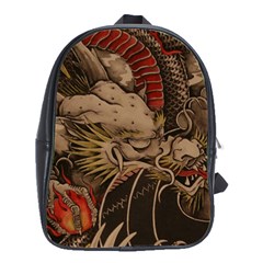 Chinese Dragon School Bags(large)  by BangZart